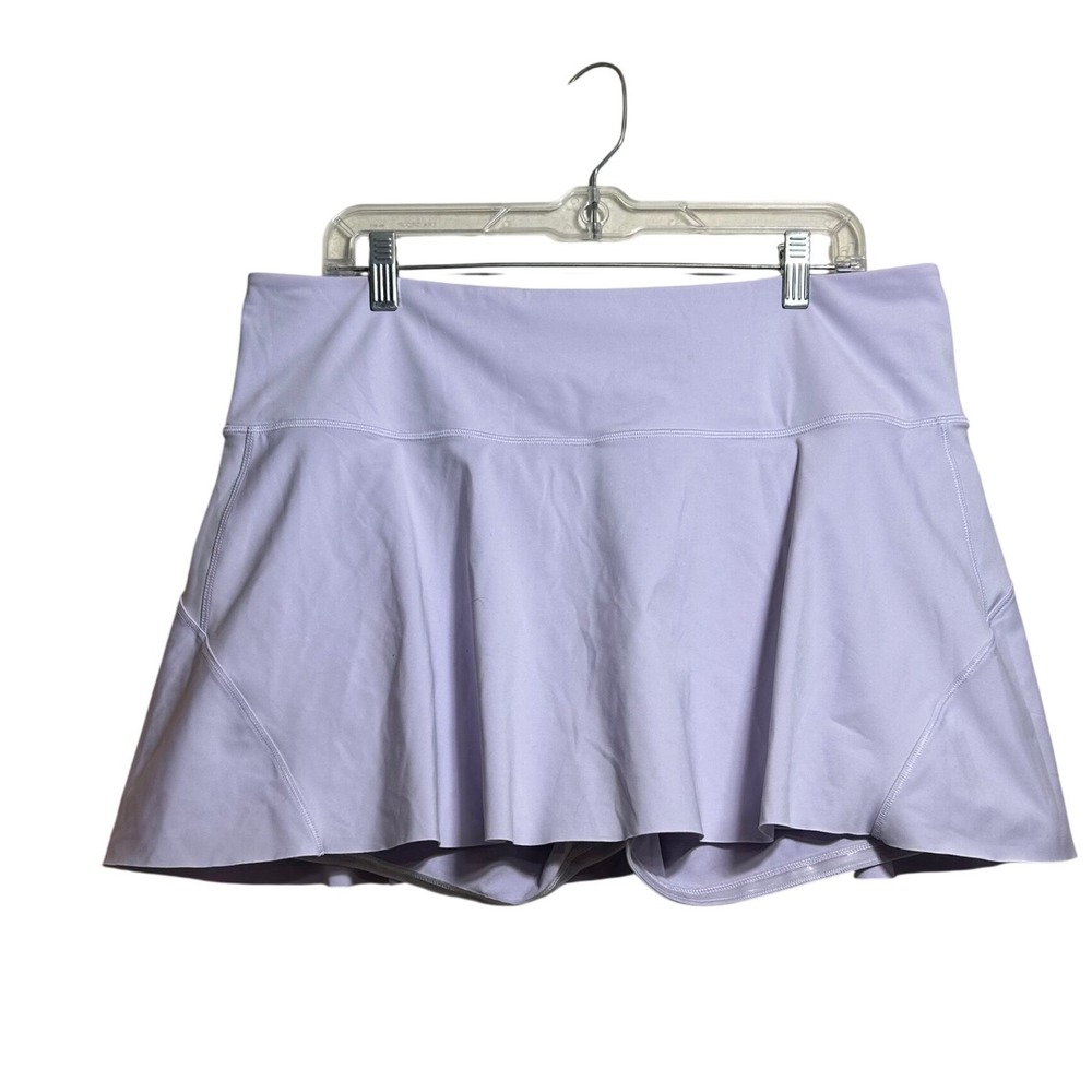 Athleta‎ Ace Tennis Skort 13.5 Lilac Purple Active Skirt XL 530635